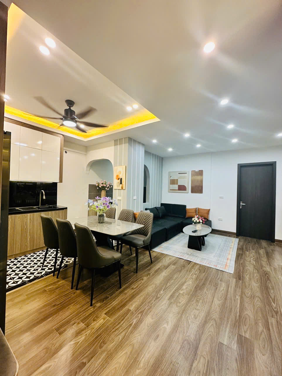 Bán căn hộ chung cư sổ hồng 3 ngủ 93m2 tại tòa Rainbow Linh Đàm, Hoàng Mai giá tốt - Ảnh 3