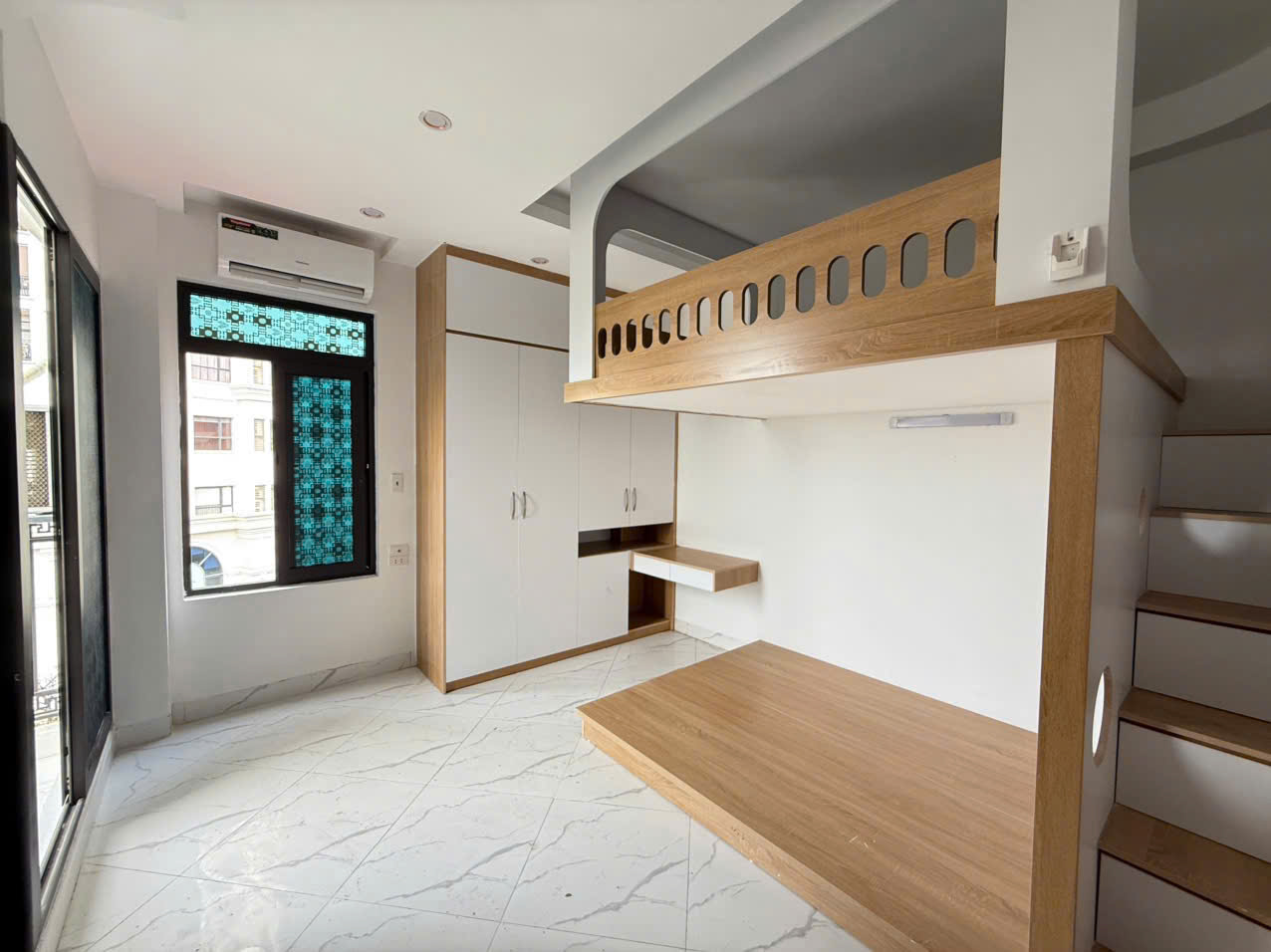 (Cực hiếm) Căn hộ Giường tầng cao cấp 30m2 mới khai trương tại ngõ 127 Cự Lộc - Có máy giặt riêng - Ảnh chính