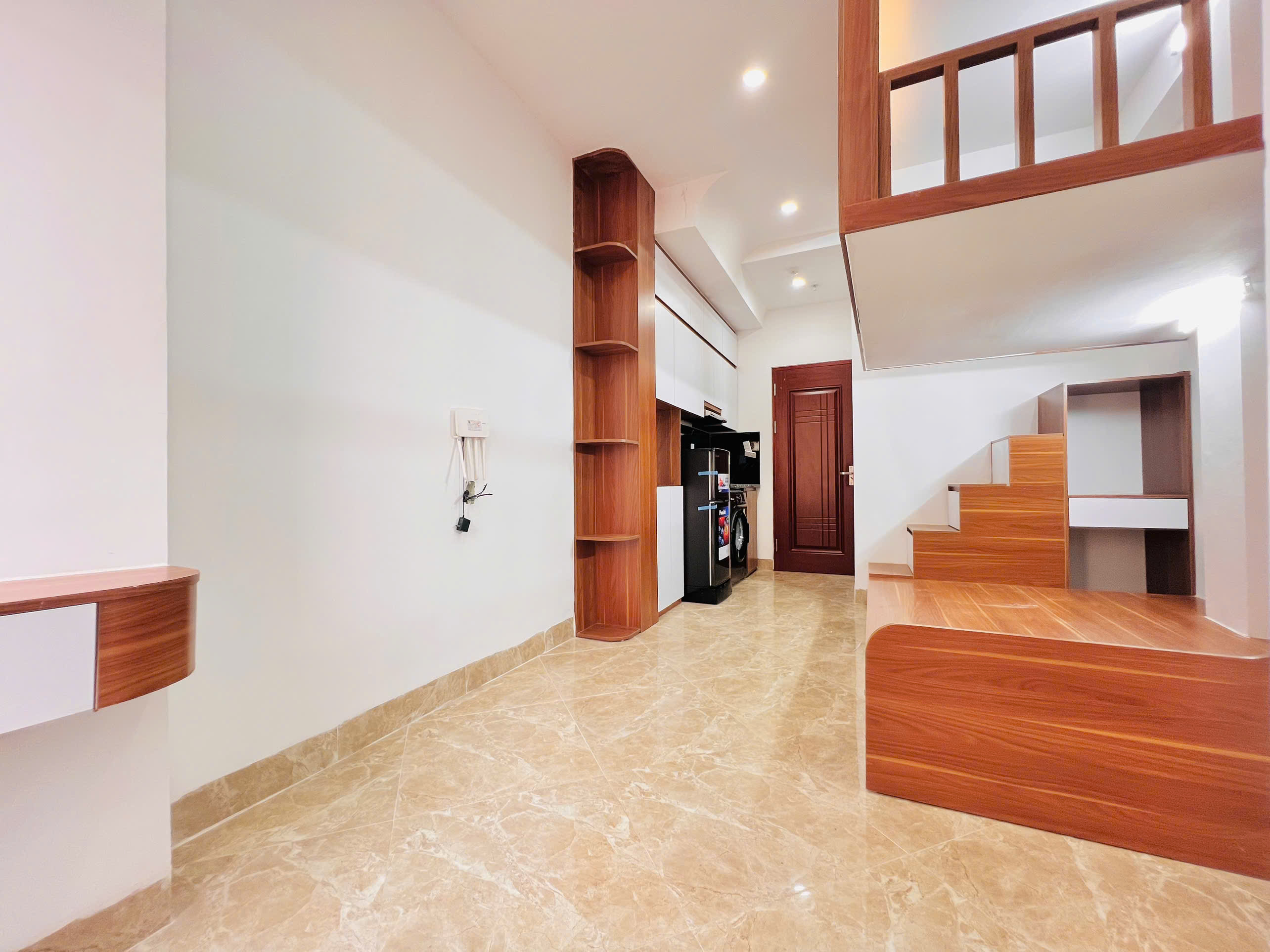 (Cực hiếm) Căn hộ Giường tầng cao cấp 30m2 mới khai trương tại ngõ 213 Giáp Nhất - Máy giặt riêng - Ảnh 2