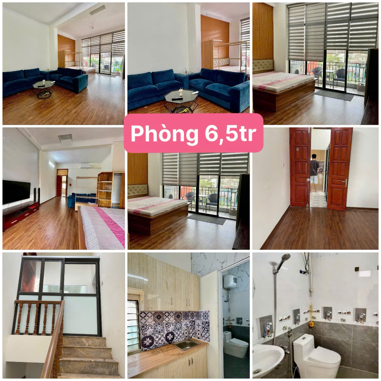 Cho thuê phòng giá từ 3,5tr-6,5tr trong nhà ngõ thông 279 Đội Cấn,189, 173 Hoàng Hoa Thám - Ảnh chính