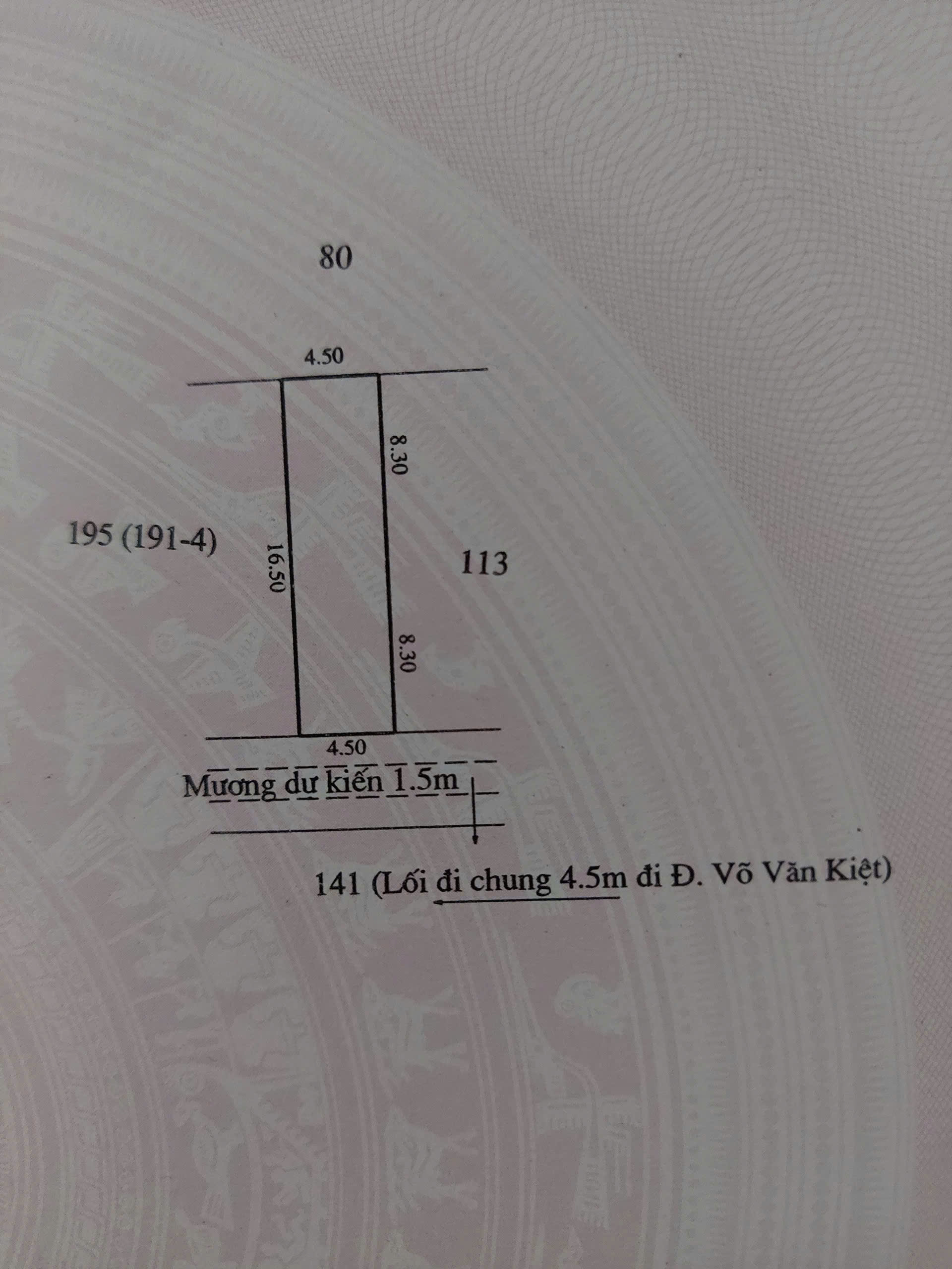 BÁN ĐẤT chính chủ diện tích 74m2 giá 1tỷ650 Đường Võ Văn Kiệt, Huế, - Ảnh chính