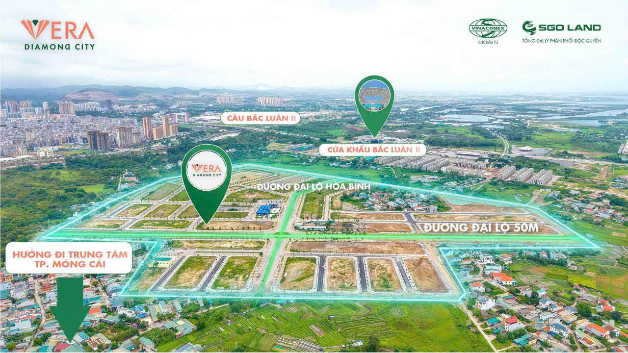 ĐẤT NỀN MÓNG CÁI - TÂM ĐIỂM ĐÓN SÓNG ĐẦU TƯ MỚI – 80M2 MT6M CHỈ 29TR/M2. LH:0353561379. - Ảnh 2