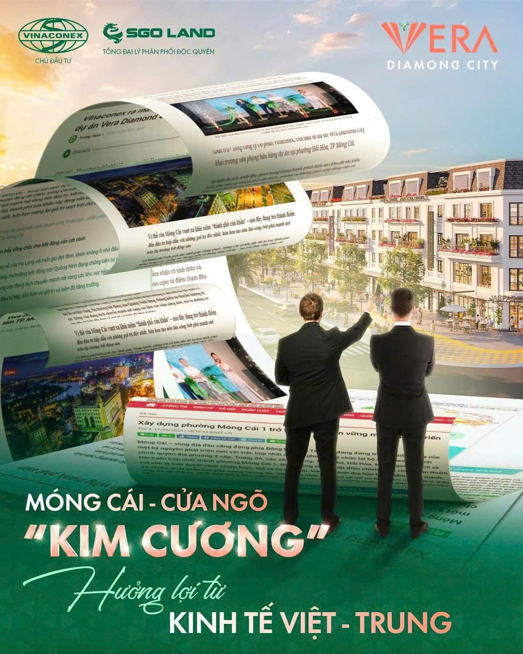 ĐẤT NỀN MÓNG CÁI - TÂM ĐIỂM ĐÓN SÓNG ĐẦU TƯ MỚI – 80M2 MT6M CHỈ 29TR/M2. LH:0353561379. - Ảnh 3