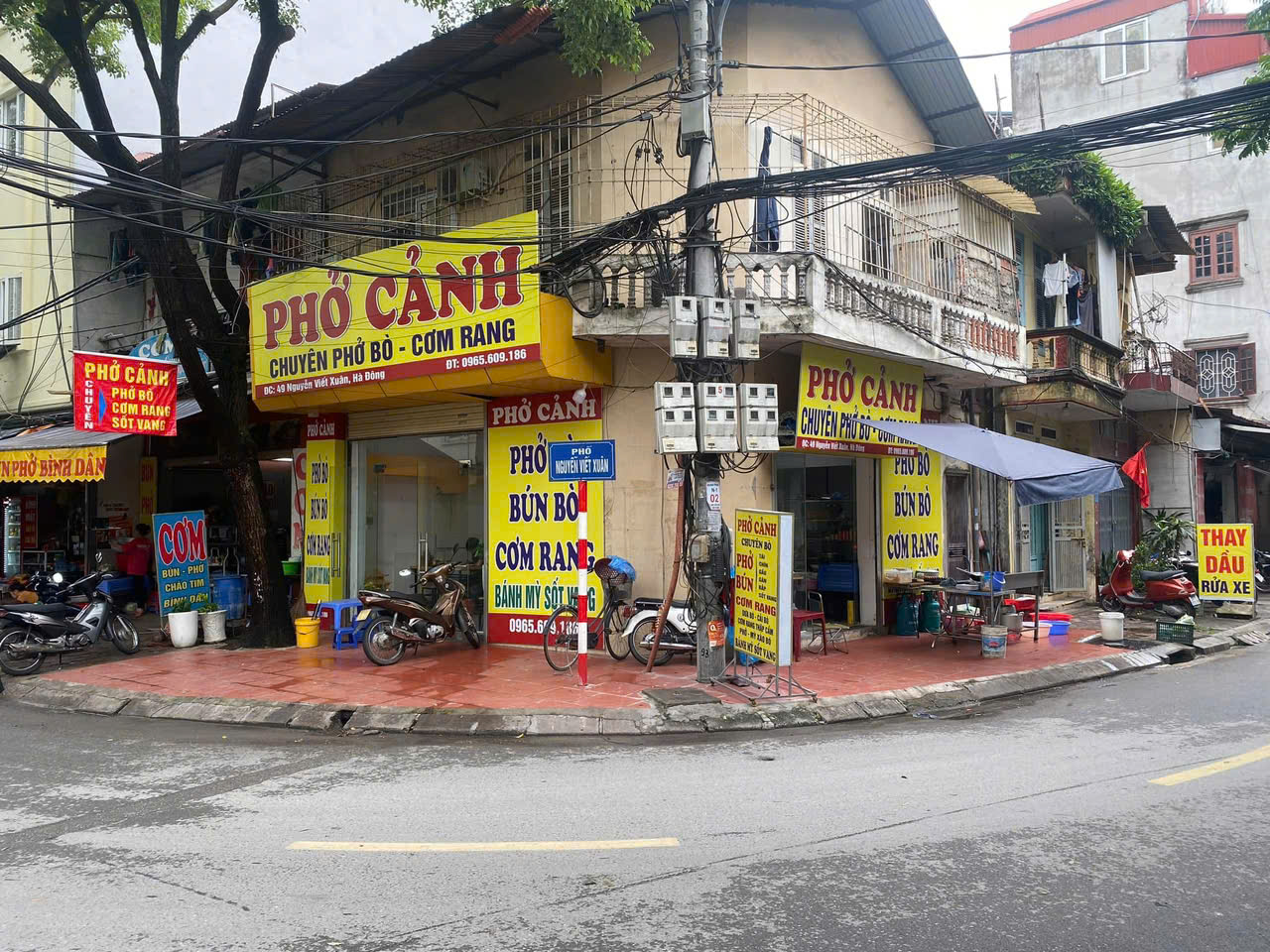 SANG NHƯỢNG QUÁN PHỞ BÒ – CƠM RANG LÔ GÓC 2 MẶT TIỀN TẠI HÀ ĐÔNG, HÀ NỘI - Ảnh chính