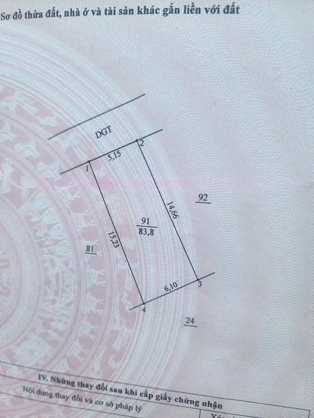 CẦN BÁN 84M ĐẤT ĐƯỜNG OTO VÀO NHÀ, GẦN TRƯỜNG CẤP 3, CHỢ, ĐƯỜNG TL 417, NO1 LIÊN XÃ TẠI THỌ XUÂN, - Ảnh chính