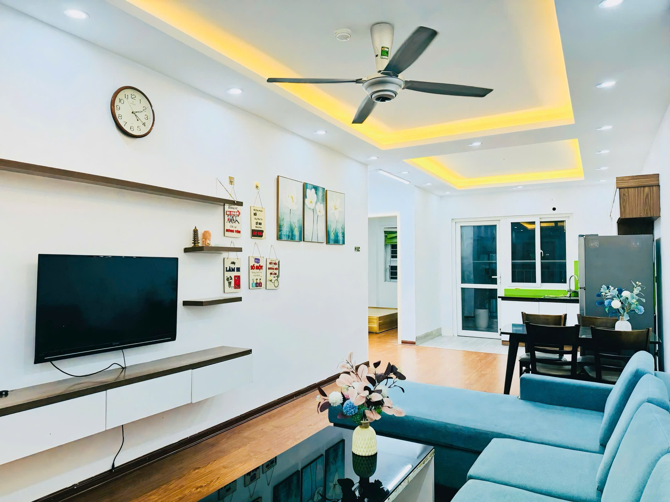 bán căn hộ 434 chung cư thanh hà 68m2 tòa d khu 5 tòa mới giá 2,6 tỷ - Ảnh 1