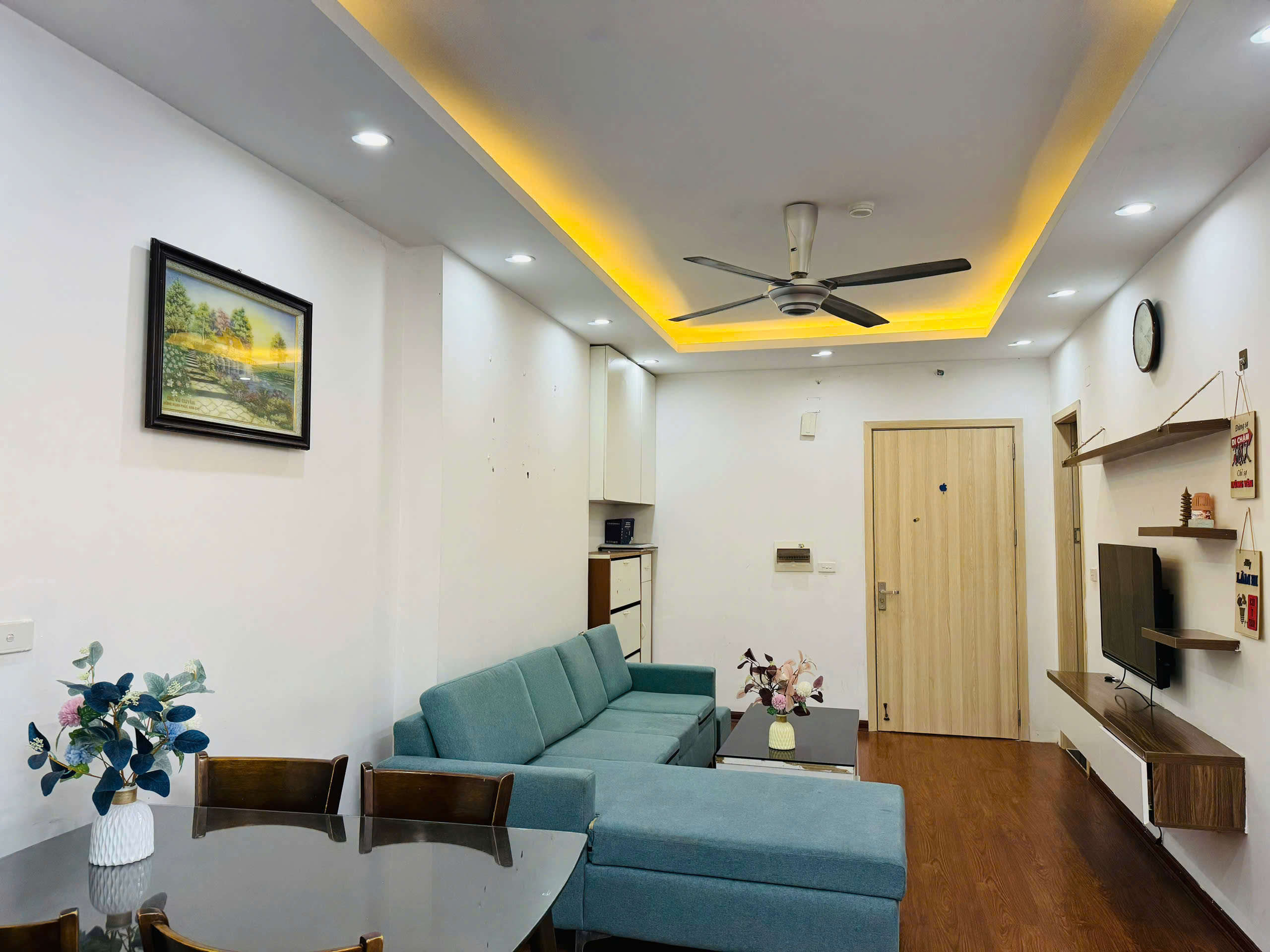 bán căn hộ 434 chung cư thanh hà 68m2 tòa d khu 5 tòa mới giá 2,6 tỷ - Ảnh 3