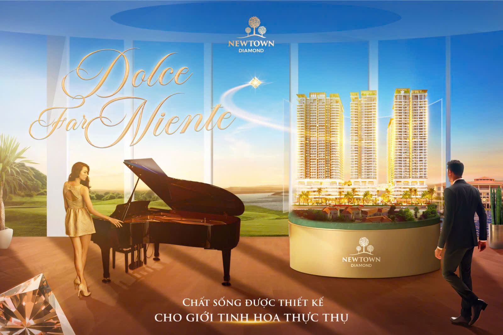 𝐃𝐎𝐋𝐂𝐄 𝐅𝐀𝐑 𝐍𝐈𝐄𝐍𝐓𝐄 - CẢM HỨNG SỐNG CHUẨN Ý TẠI 𝐍𝐄𝐖𝐓𝐎𝐖𝐍 𝐃𝐈𝐀𝐌𝐎𝐍𝐃 - Ảnh chính