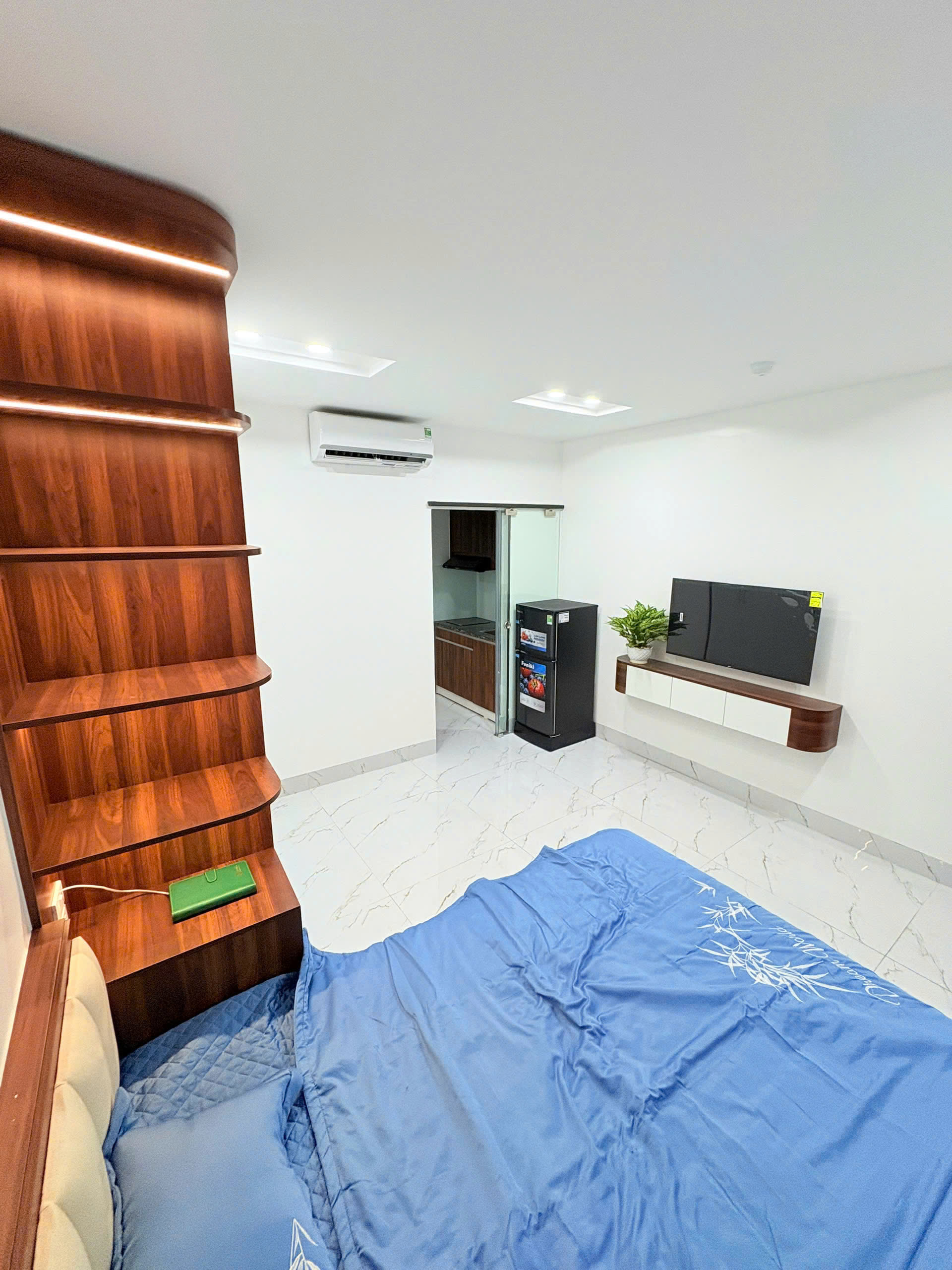 (Cực hiếm) Căn hộ Studio cao cấp 25m2 mới khai trương tại ngõ 402 đường Mỹ Đình - Có Tivi riêng - Ảnh 1