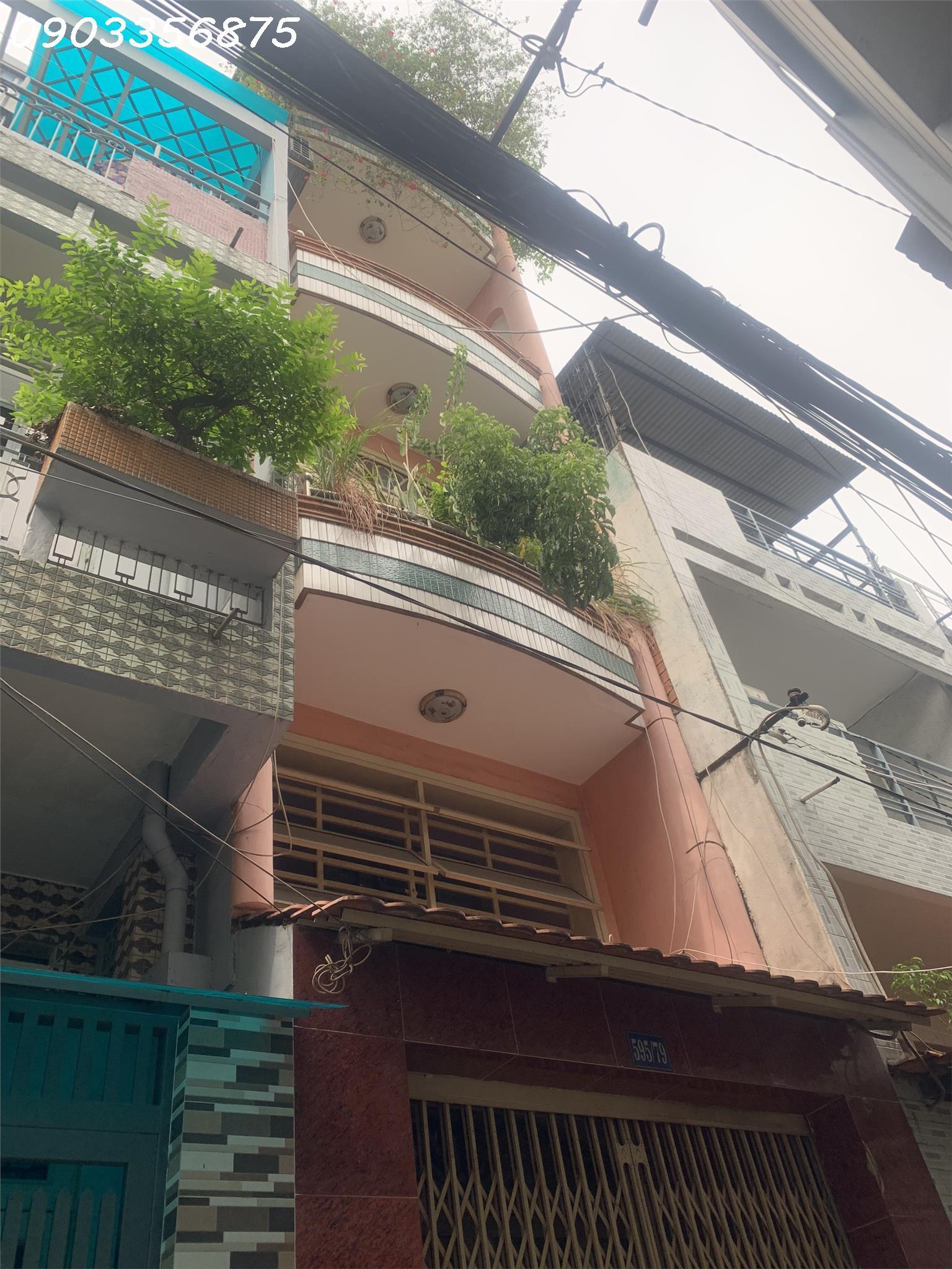 * Chỉ 6 Tỷ Hơn,Nhà Hẻm Ba Gác Gần MT Nguyễn Trãi Thông Nguyễn Biểu<br>HC đủ 40,8m Sổ bao đẹp - Ảnh chính