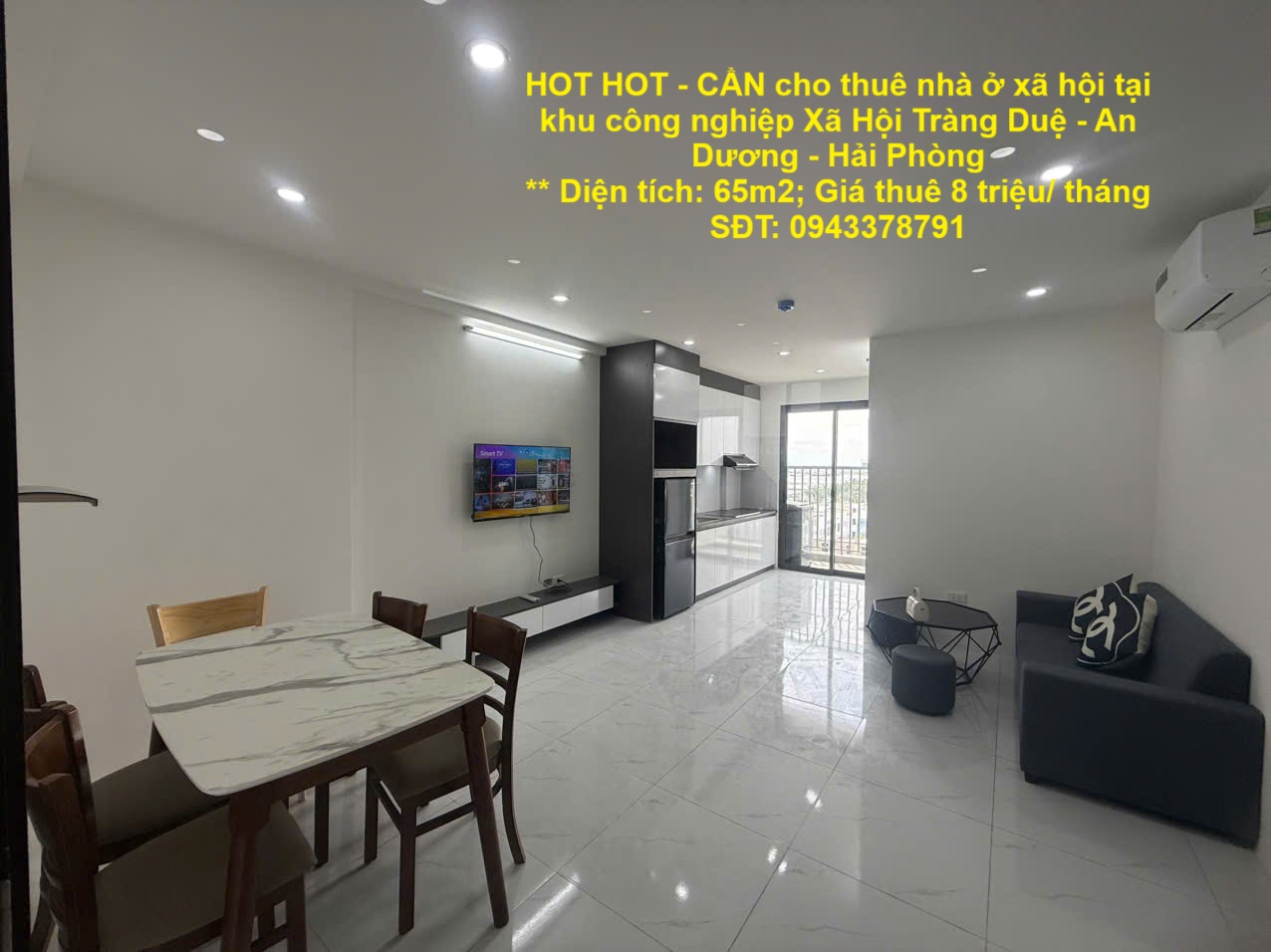 HOT HOT - CẦN cho thuê nhà ở xã hội tại khu công nghiệp Xã Hội Tràng Duệ - An Dương - Hải Phòng - Ảnh chính