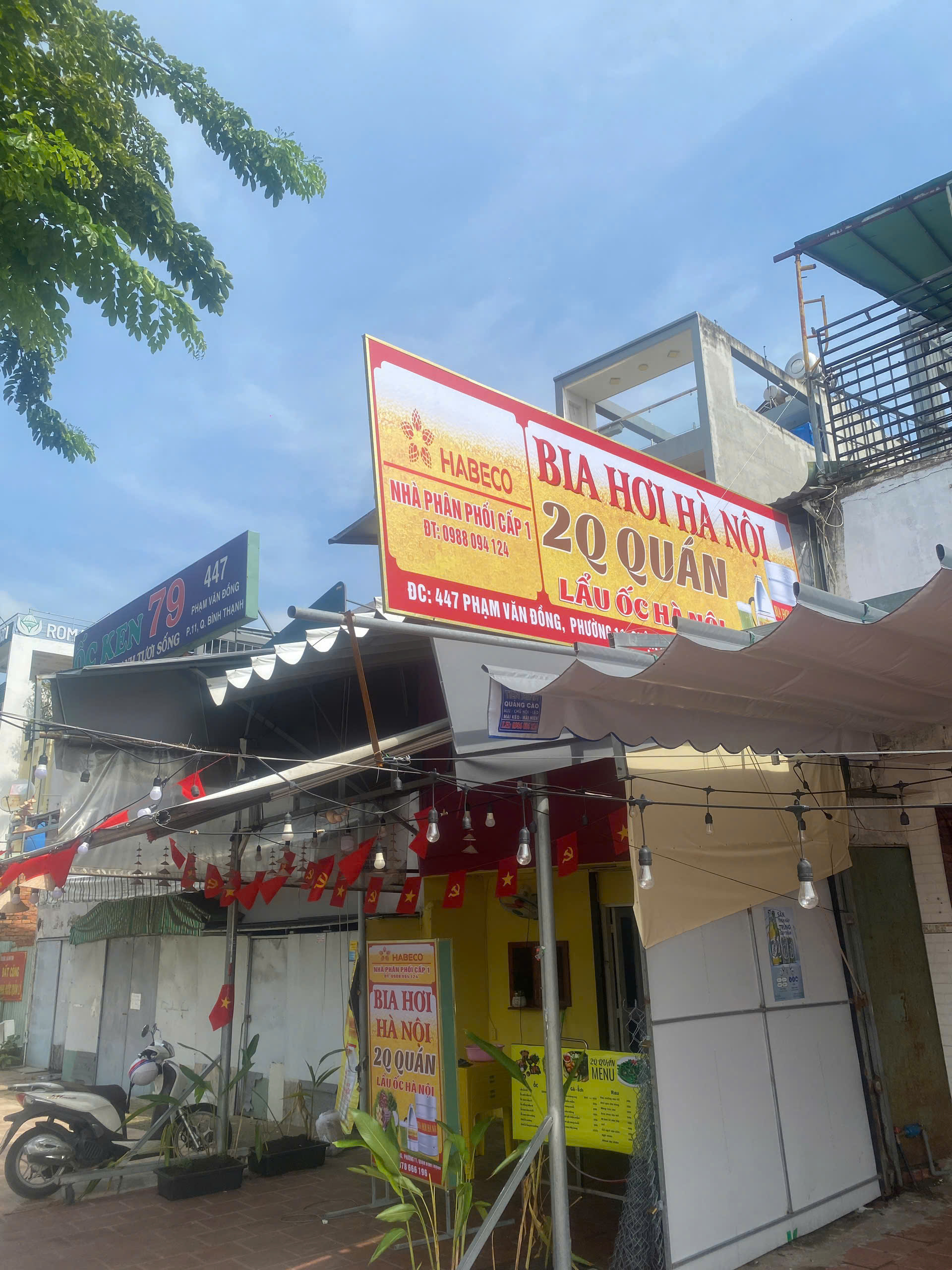 SANG NHƯỢNG MẶT BẰNG KINH DOANH ĐẮC ĐỊA 447 PHẠM VĂN ĐỒNG - VÀO KINH DOANH NGAY - Ảnh 1