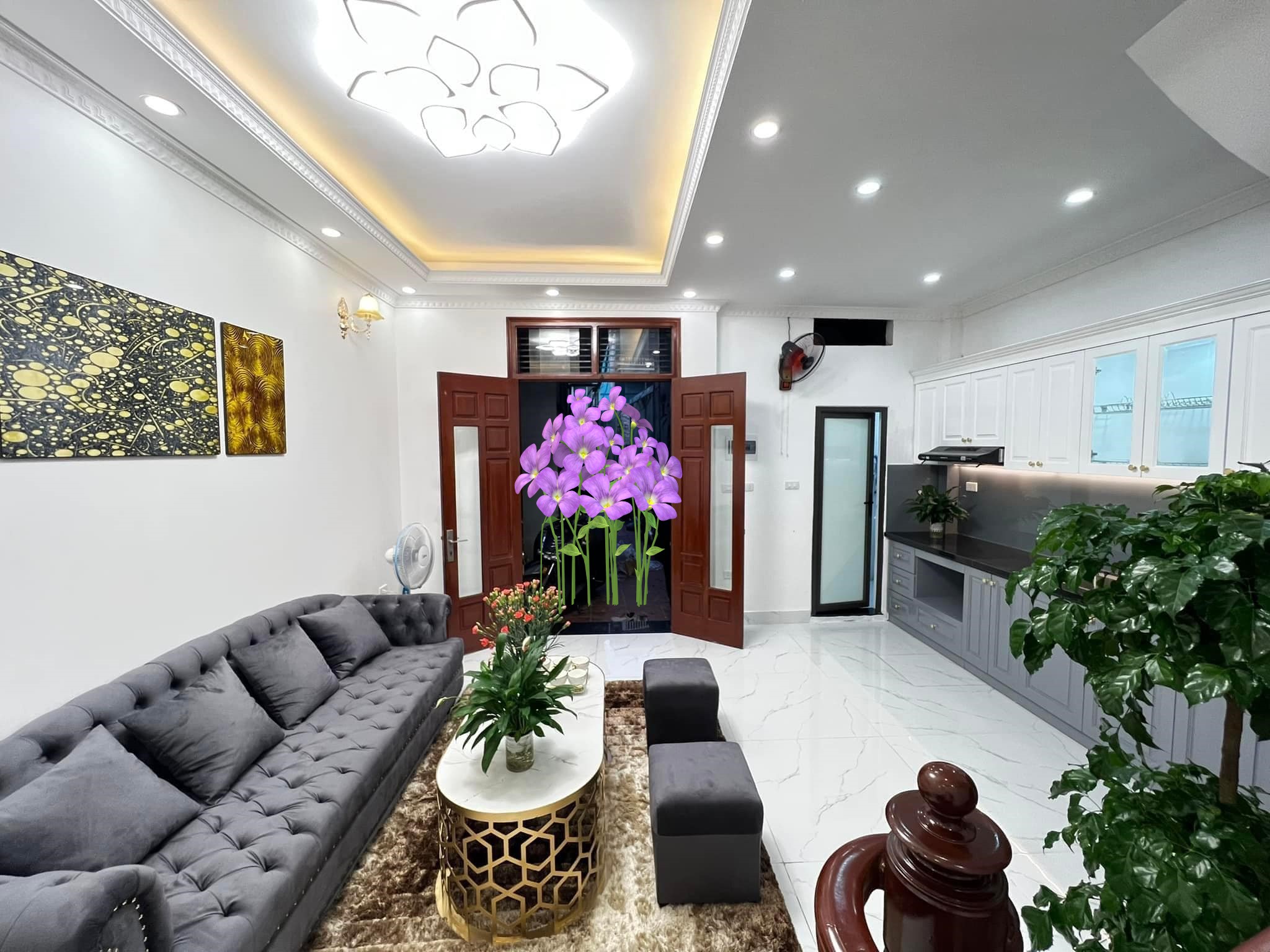 Bán căn nhà cuối cùng tại Bồ Đề, 38 m x4  tầng, 2 mặt thoáng, Giá 5.35 tỷ chủ thiện chí - Ảnh 1