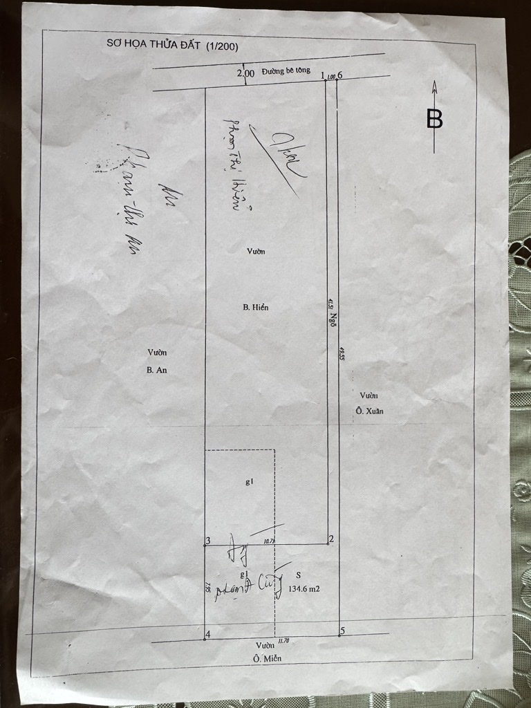 Bán mảnh đất phố Dương Văn Bé 135m Mặt tiền 8m. Gần phố, phù hợp xây CCMN hoặc nhà ở - Ảnh 2