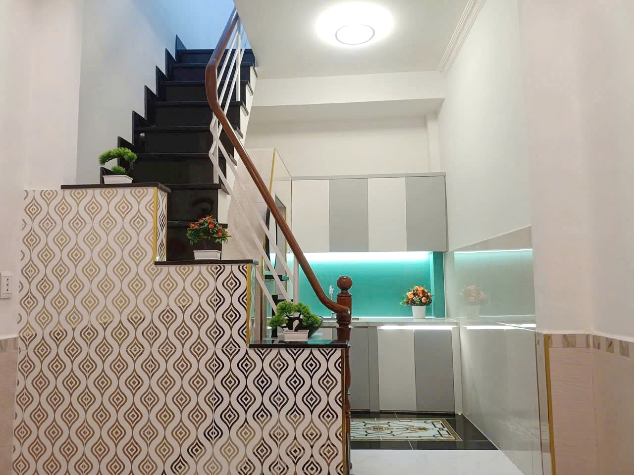 Nhà mới 1lầu/2PN hẻm thông 28 Dương Bá Trạc P2Q8 - Ảnh 4