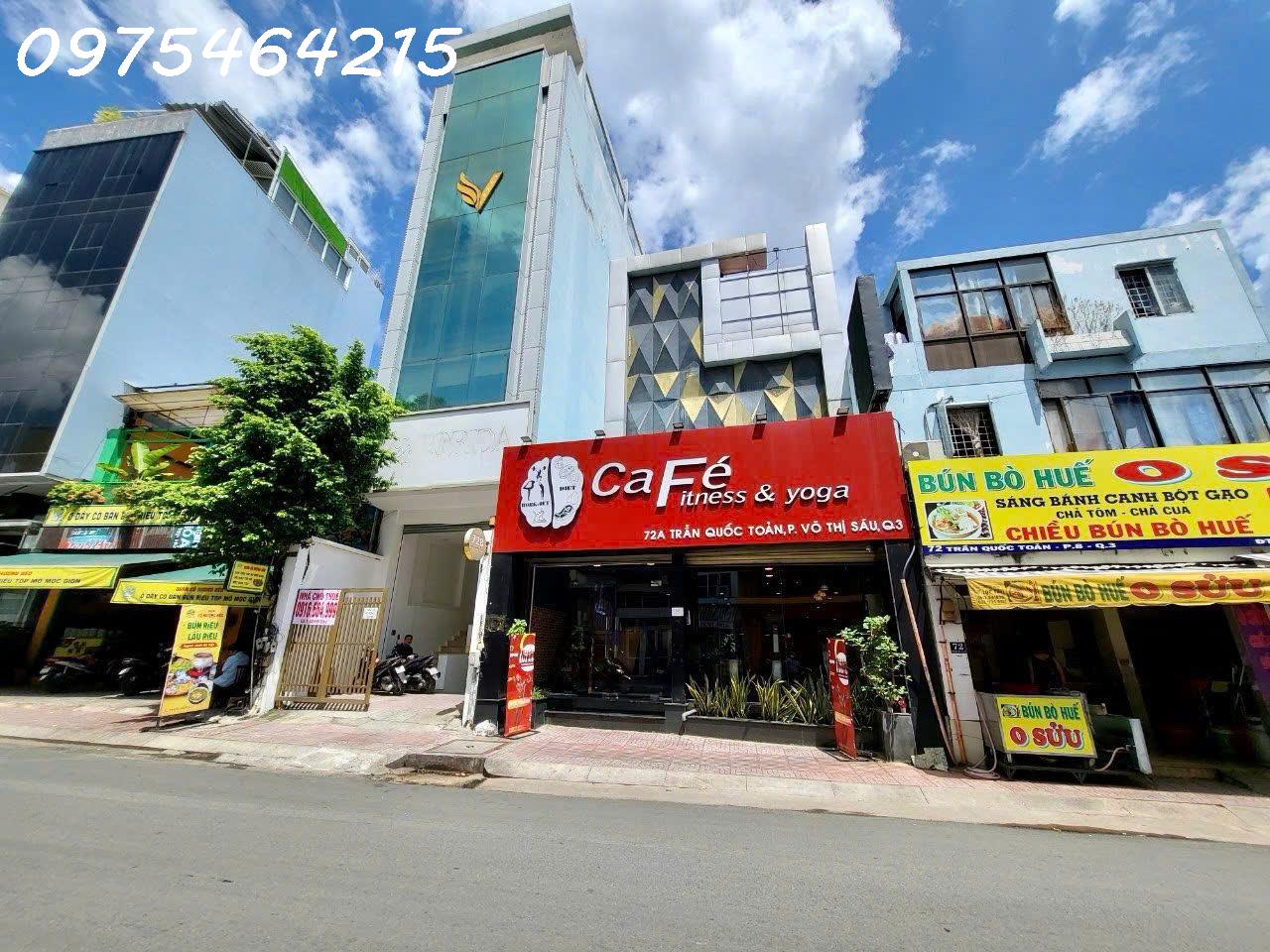 TÒA NHÀ HẦM 6 TẦNG – NỞ HẬU ĐẸP – TRẦN QUỐC TOẢN, QUẬN 3 - Ảnh 1