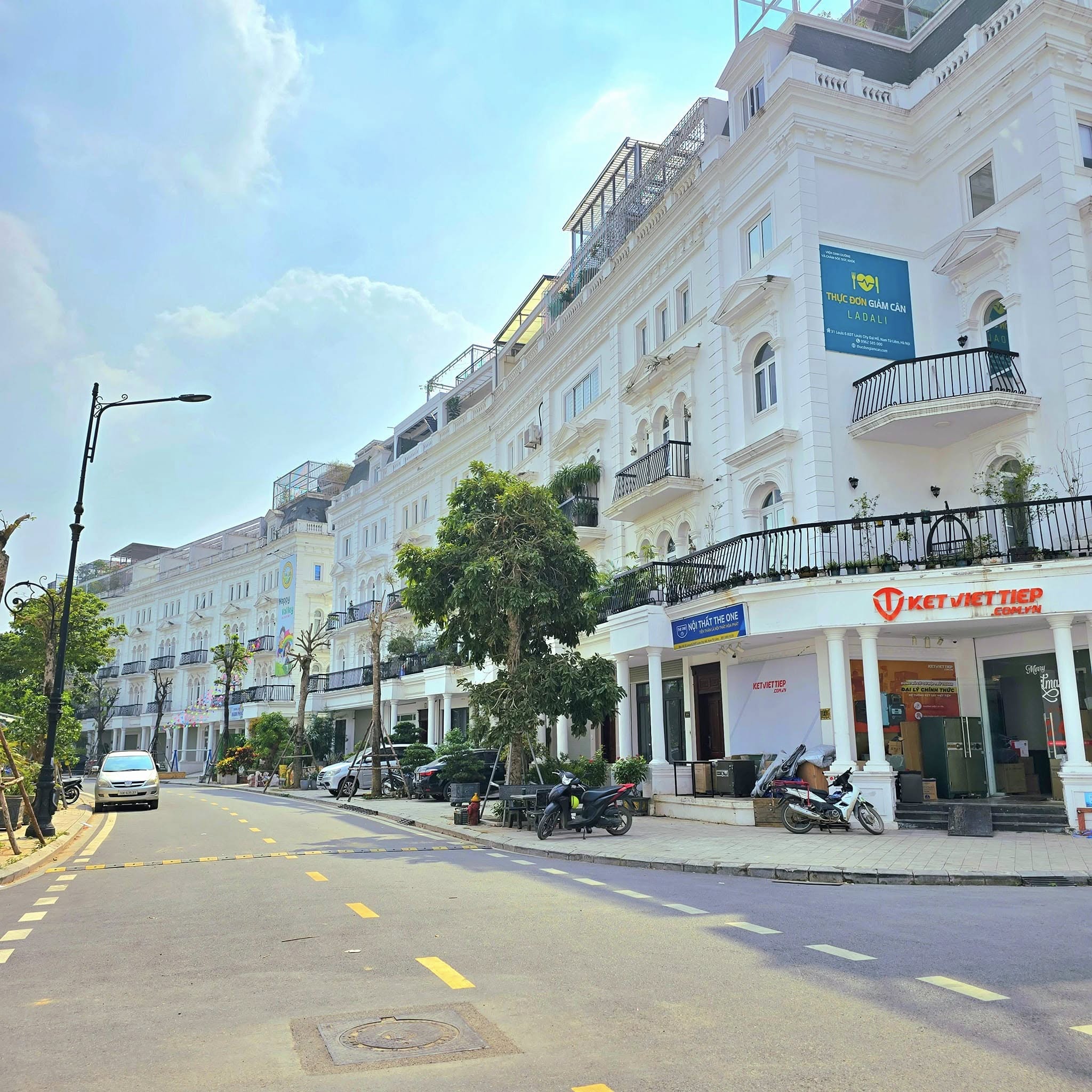 Bán liền kề Louis Đại Mỗ, 105m2, 5 tầng, sau lưng vườn hoa, sổ đỏ chính chủ - Ảnh 1