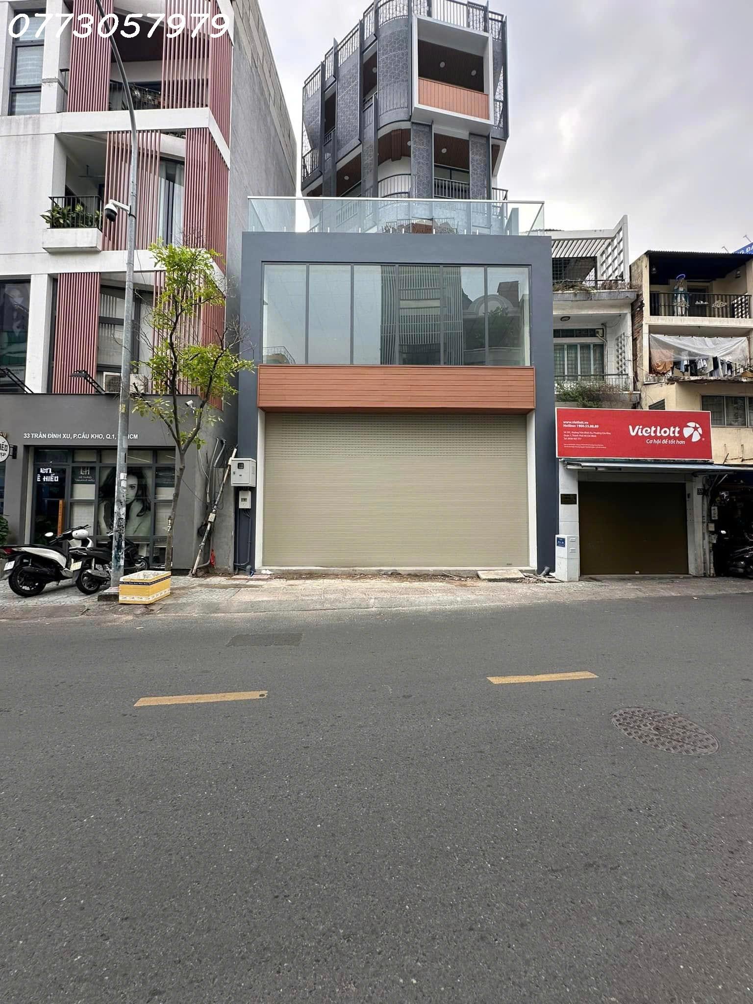 BÁN TÒA NHÀ 8 TẦNG – 35A TRẦN ĐÌNH XU, P. CẦU KHO, Q.1 DT 8X20M - Ảnh 2