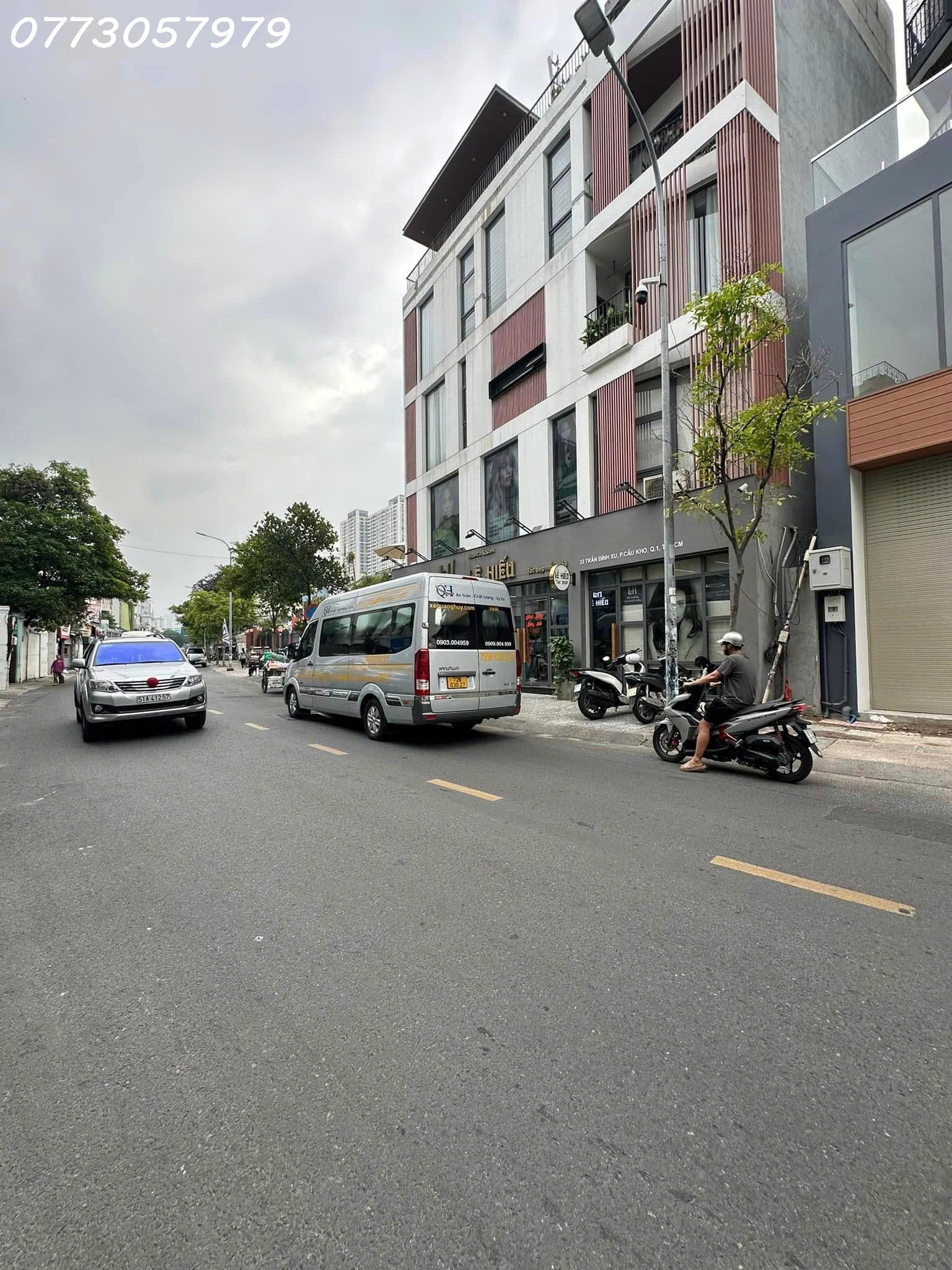 BÁN TÒA NHÀ 8 TẦNG – 35A TRẦN ĐÌNH XU, P. CẦU KHO, Q.1 DT 8X20M - Ảnh 3