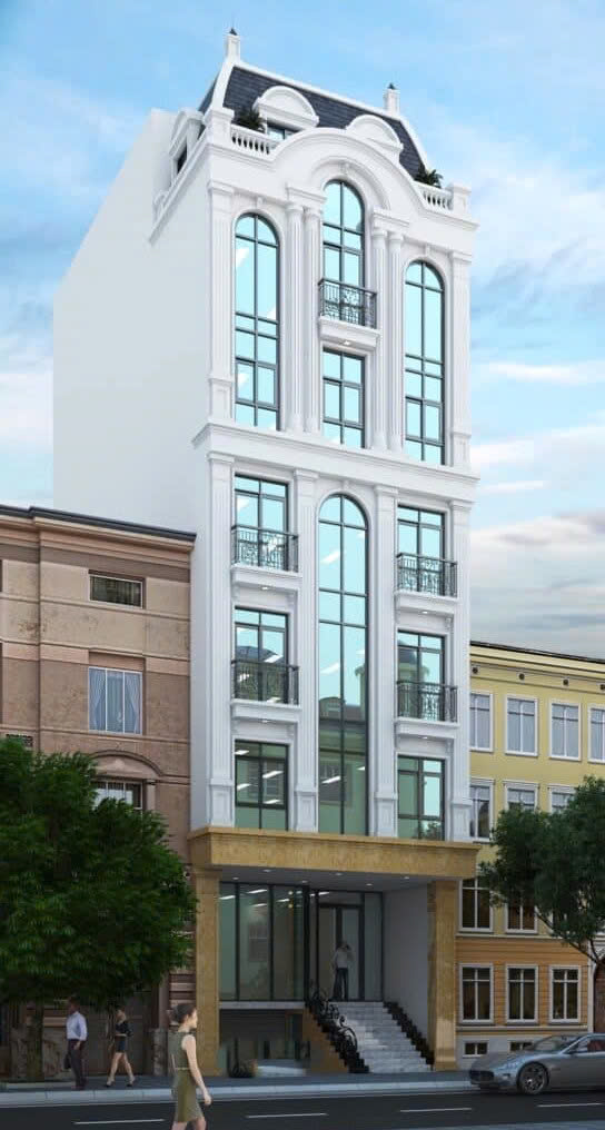 BÁN TÒA NHÀ MẶT PHỐ HOÀNG QUỐC VIỆT - 200M² x 6T THANG MÁY - DT 1.6 TỶ/NĂM - GIÁ 89 TỶ - Ảnh chính