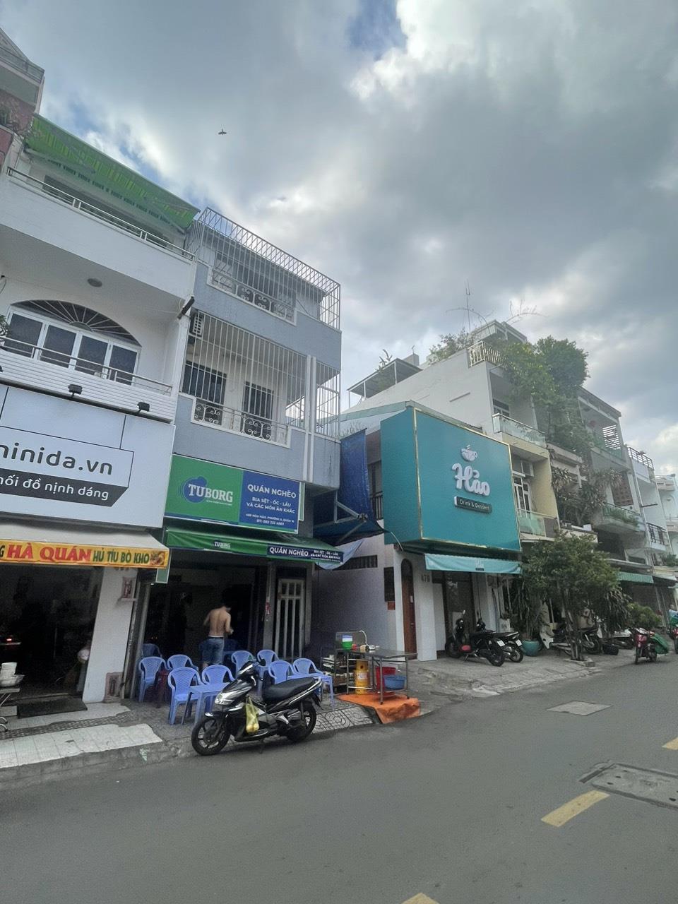 **+Bán Nhà Mặt Tiền Ngay Nguyễn Tri Phương-Hòa Hào Q10 4Tầng (3X10) 10Tỷ Nhỉnh - Ảnh chính