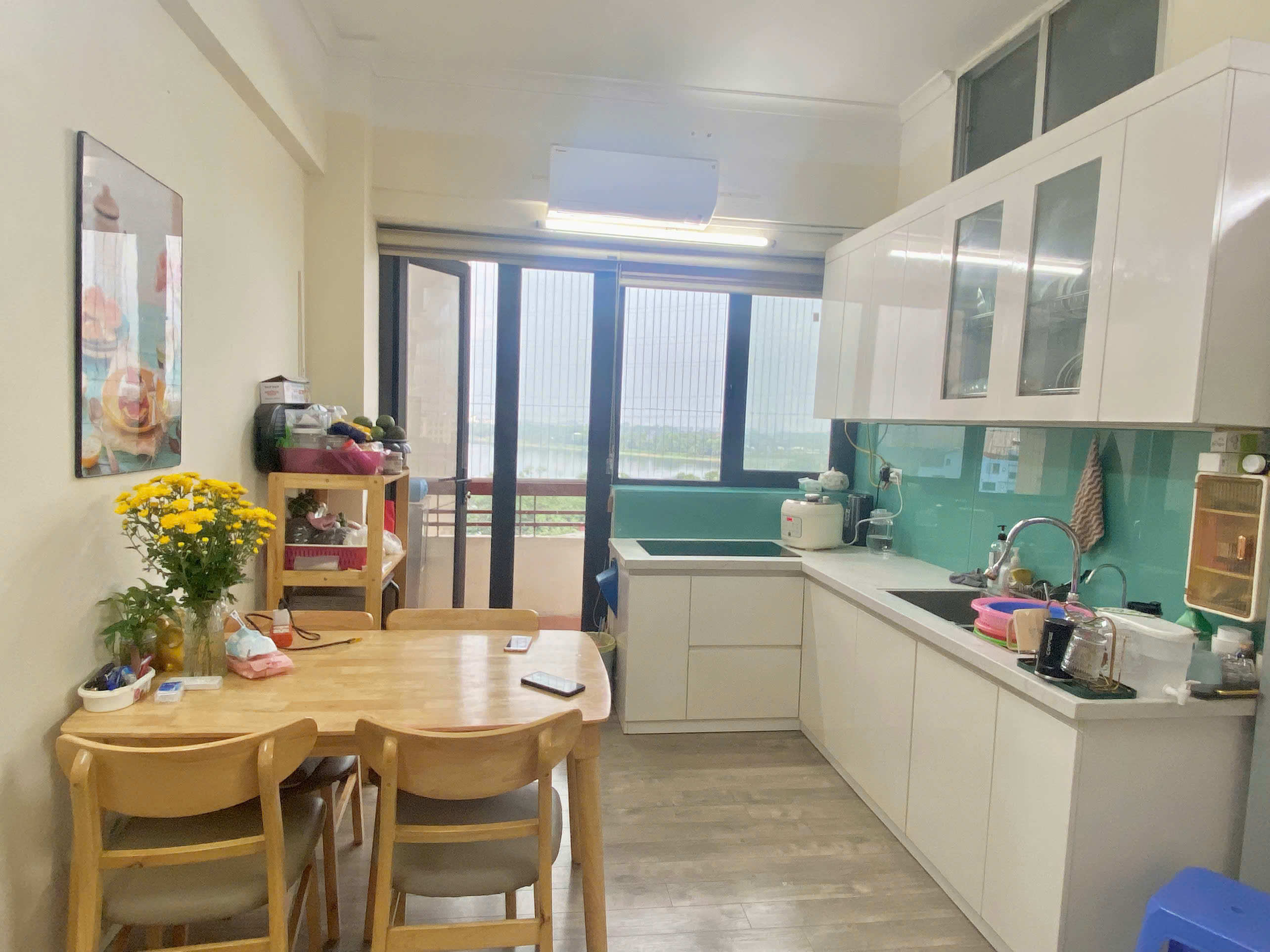 Bán chung cư N10 Đồng Tầu, Thịnh Liệt, Hoàng Mai 55m, 2PN giá 3.399 tỷ, căn góc, view hồ - Ảnh 2