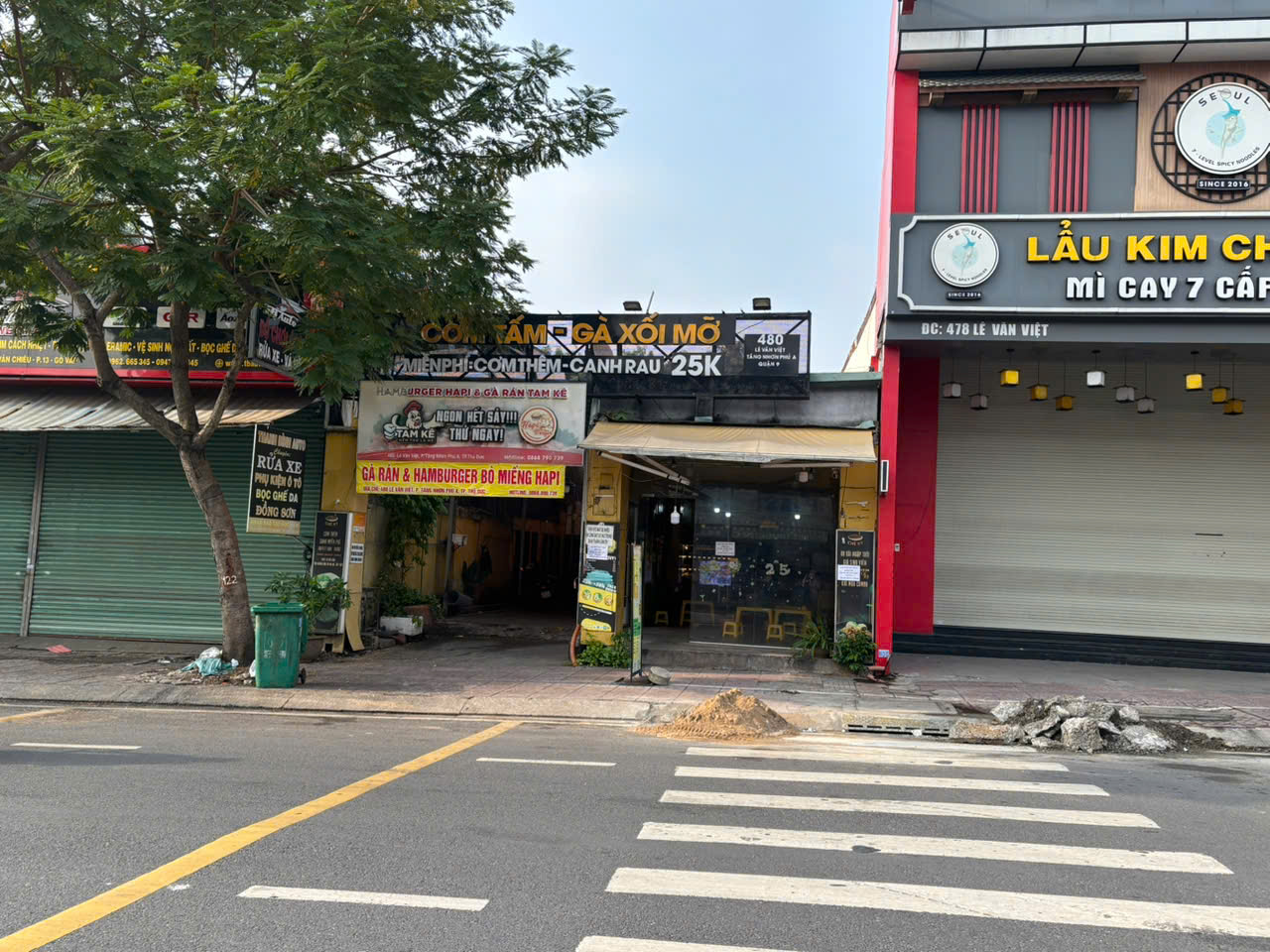 CHO THUÊ MẶT BẰNG KINH DOANH 208M2 TĂNG NHƠN PHÚ A, THỦ ĐỨC. - Ảnh 1