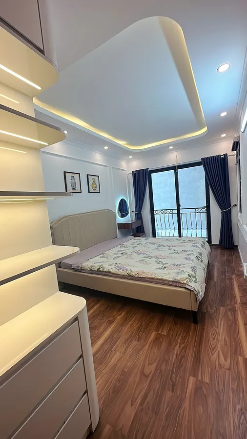 NHÀ MỚI Ở LUÔNG 6 P NGỦ Phố Đàm Quang Trung 46m2 X 5 Tầng,mặt tiền  3.5m, 8.3 tỷ Long Biên. - Ảnh 2