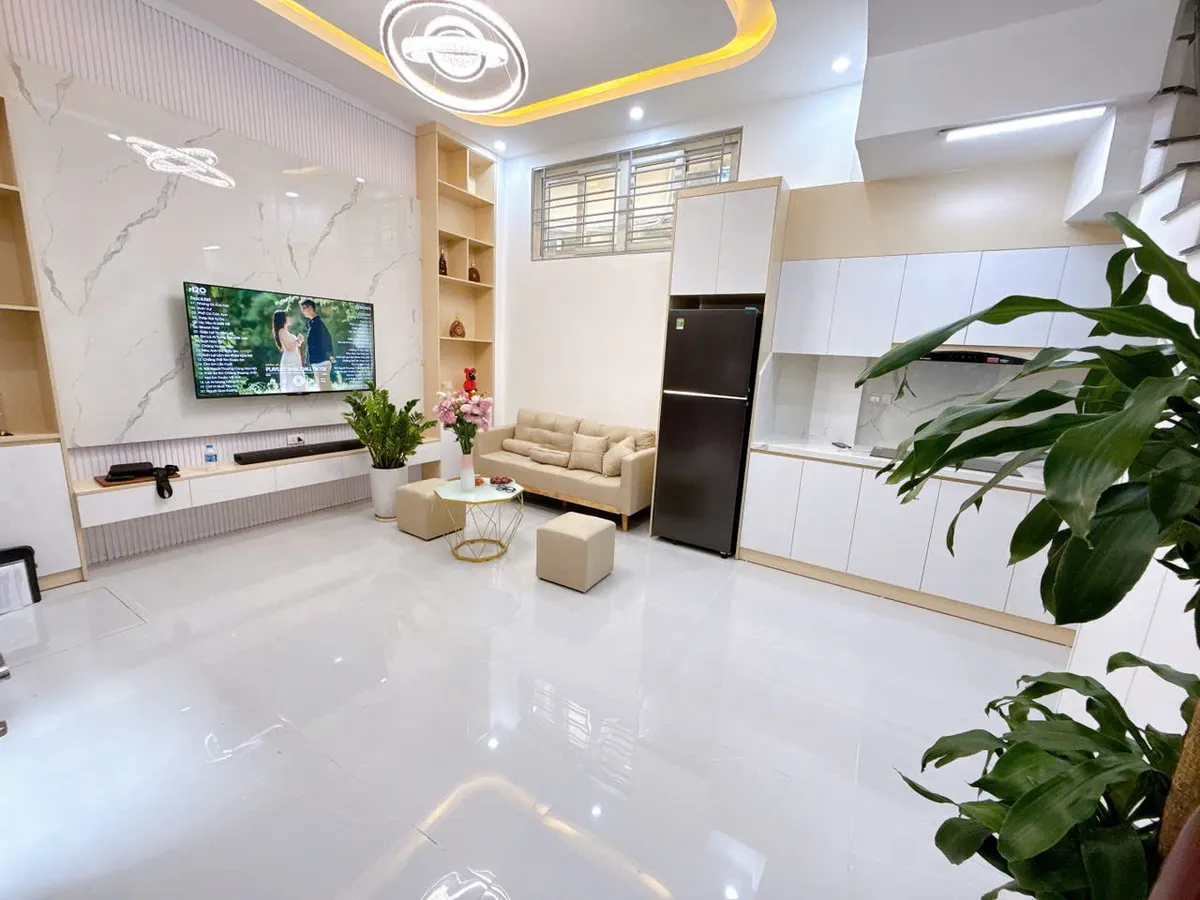 BA GÁC ĐỖ CỬA , NGÕ NÔNG RỘNG , 5 TẦNG FULL NỘI THẤT , 37M2 KHƯƠNG ĐÌNH THANH XUÂN . - Ảnh chính