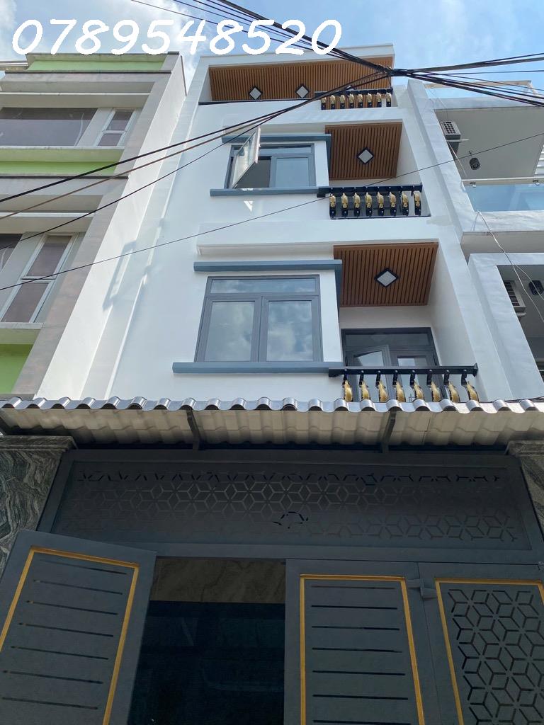 BÁN NHÀ 4 TẦNG MỚI – HẺM XE HƠI THÔNG – GẦN LÊ VĂN QUỚI – GIÁ HƠN 6 TỶ - Ảnh chính