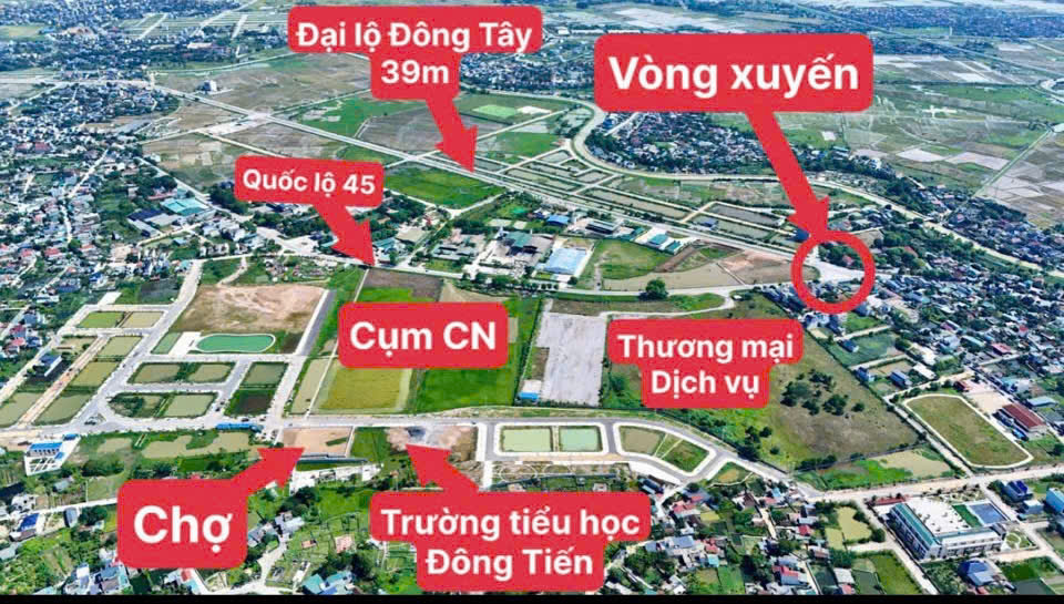 CHÍNH CHỦ CẦN BÁN ĐẤT Ở XÃ ĐÔNG TIẾN - HUYỆN ĐÔNG SƠN- THANH HÓA - Ảnh 2