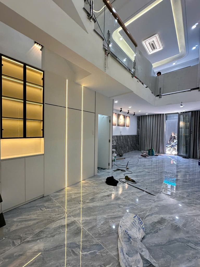 NHÀ ĐẸP Ở NGAY KHU GÒ XOÀI BÌNH TÂN 3 TẦNG HẺM XE HƠI 7M  GIÁ CHỈ 4.8 TỶ - Ảnh chính
