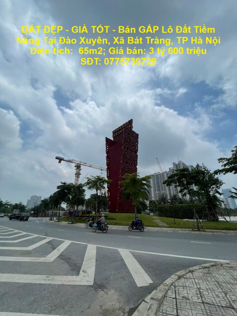 ĐẤT ĐẸP - GIÁ TỐT - Bán GẤP Lô Đất Tiềm Năng Tại Đào Xuyên, Xã Bát Tràng, TP Hà Nội - Ảnh chính