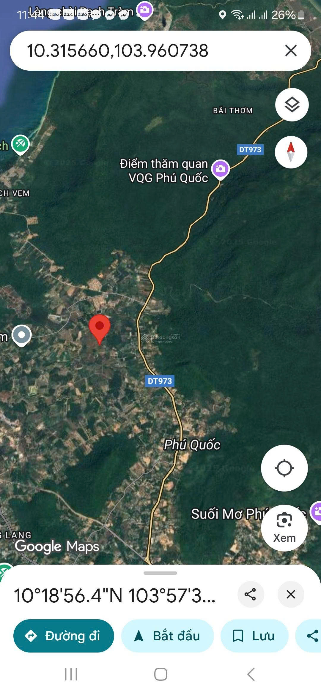 BÁN 2 LÔ ĐẤT SÁT NHAU – TỔNG DIỆN TÍCH 4 SÀO – VIEW TRỰC DIỆN HỒ CỬA CẠN – PHÚ QUỐC - Ảnh 2