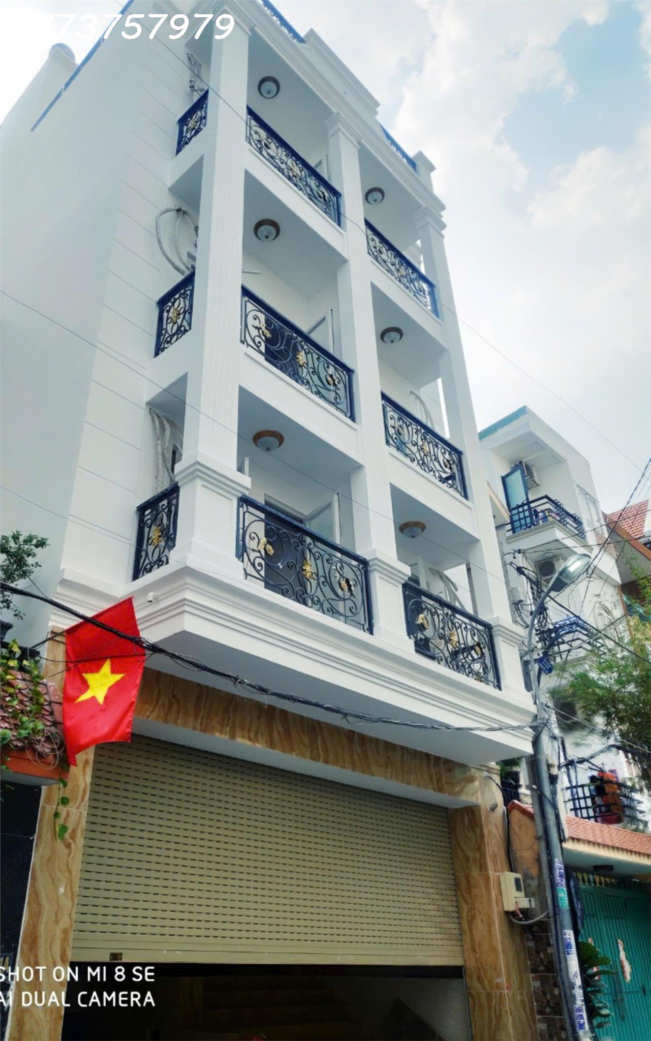 BÁN TÒA NHÀ HẦM 6 TẦNG – HỒNG HÀ, P.2, TÂN BÌNH. DT 8X25M, HĐ THUÊ 200TR GIÁ 37TỶ TL - Ảnh chính