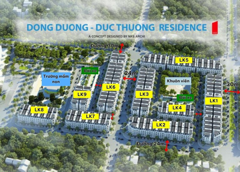 CẦN BÁN LK5 – 1x KHU ĐÔ THỊ ĐÔNG DƯƠNG RESIDENCE – ĐỨC THƯỢNG (0915458886) - Ảnh 1