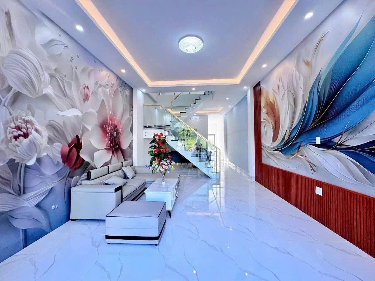 Bán Nhà 1T1L đúc mới, có SÂN VƯỜN sau nhà. MT Đường B9 KDC Phú An - Ảnh 1