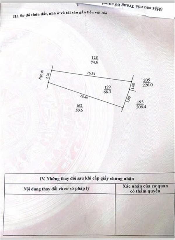 Chính Chủ Cần Bán Lô Đất Tặng Căn Nhà Cấp 4 Tại Khu 4, P.Tân Bình, Hải Dương - Ảnh 1