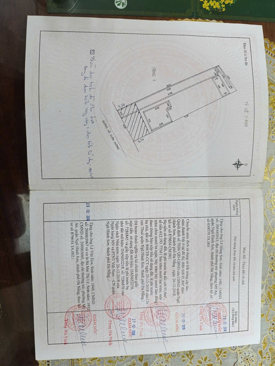 VỊ TRÍ ĐẸP - GIÁ TỐT - Chính Chủ Bán Lô Đất Tại 19 Hồ Xuân Hương, P. Bắc Mỹ An, Ngũ Hành Sơn, TP Đà - Ảnh 1