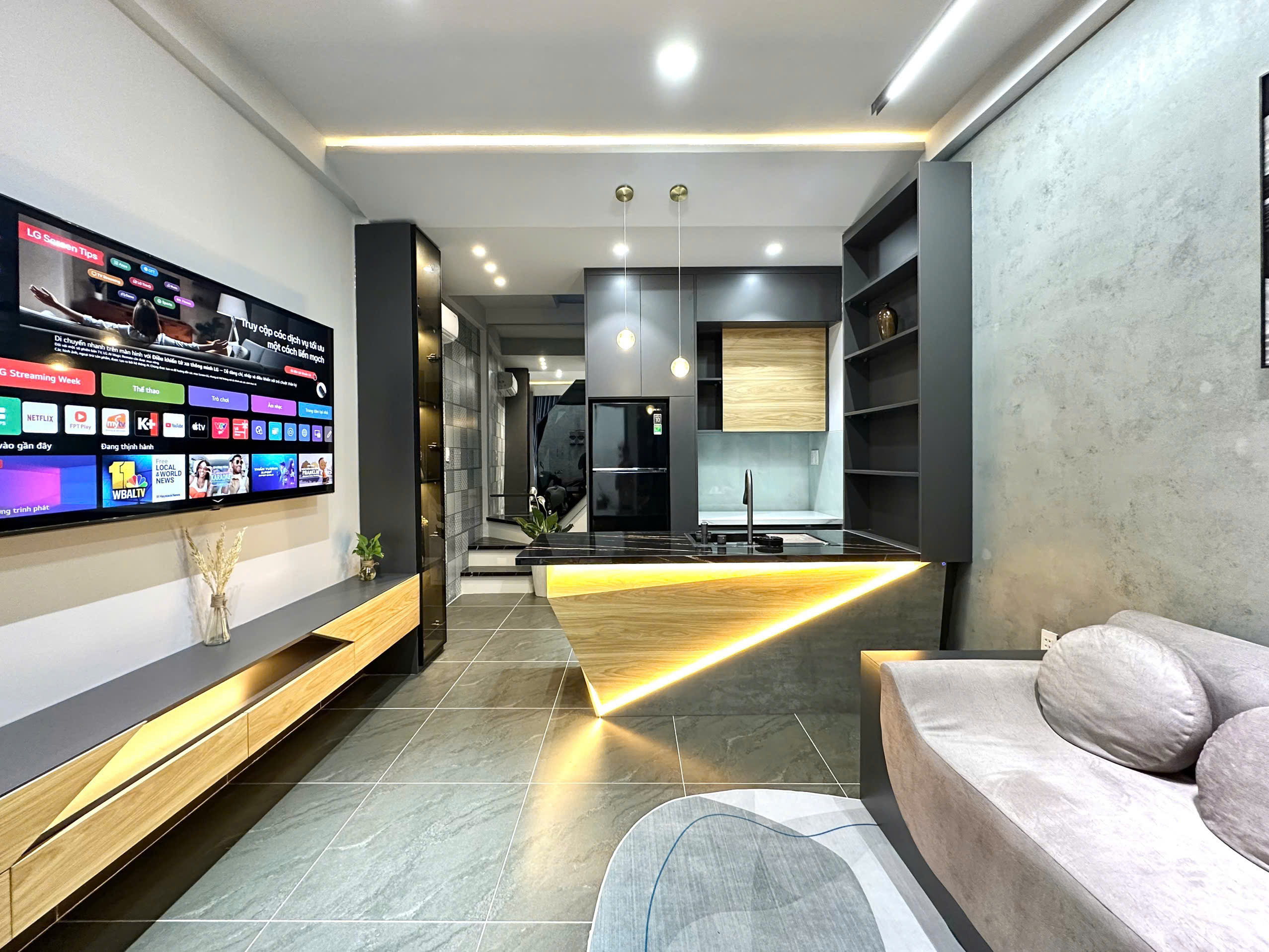 Cần bán Gấp Nhà Hẻm Trần Văn Đang, Quận 3. Đầy đủ nội thất mới. Sổ Hồng riêng, công chứng ngay - Ảnh 1