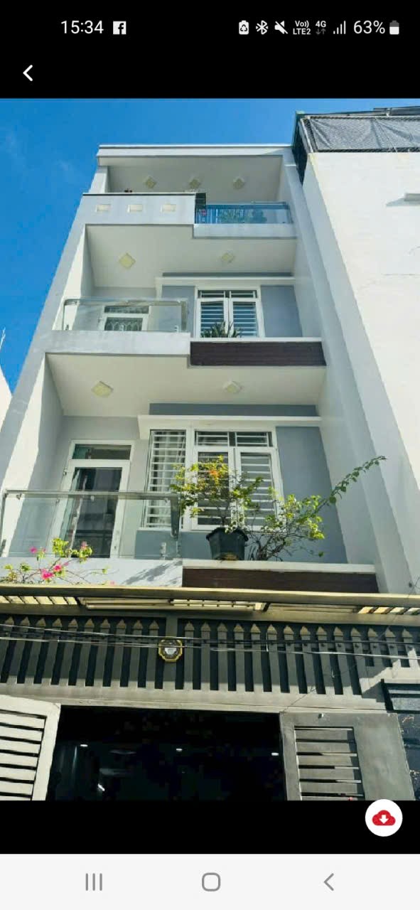 🚘 NHÀ ĐẸP KHU PHÂN LÔ - Ô TÔ ĐẬU CỬA - GẦN THỐNG NHẤT & LÊ VĂN THỌ - 50M²(4,2×12) - 4 TẦNG NHỈNH 6 TỶ - Ảnh 1