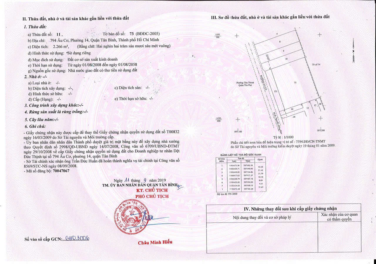 Bán nhà mặt tiền 794 Âu Cơ, P14, Tân Bình , HCM  , thuận tiện làm tòa nhà văn phòng - Ảnh 3