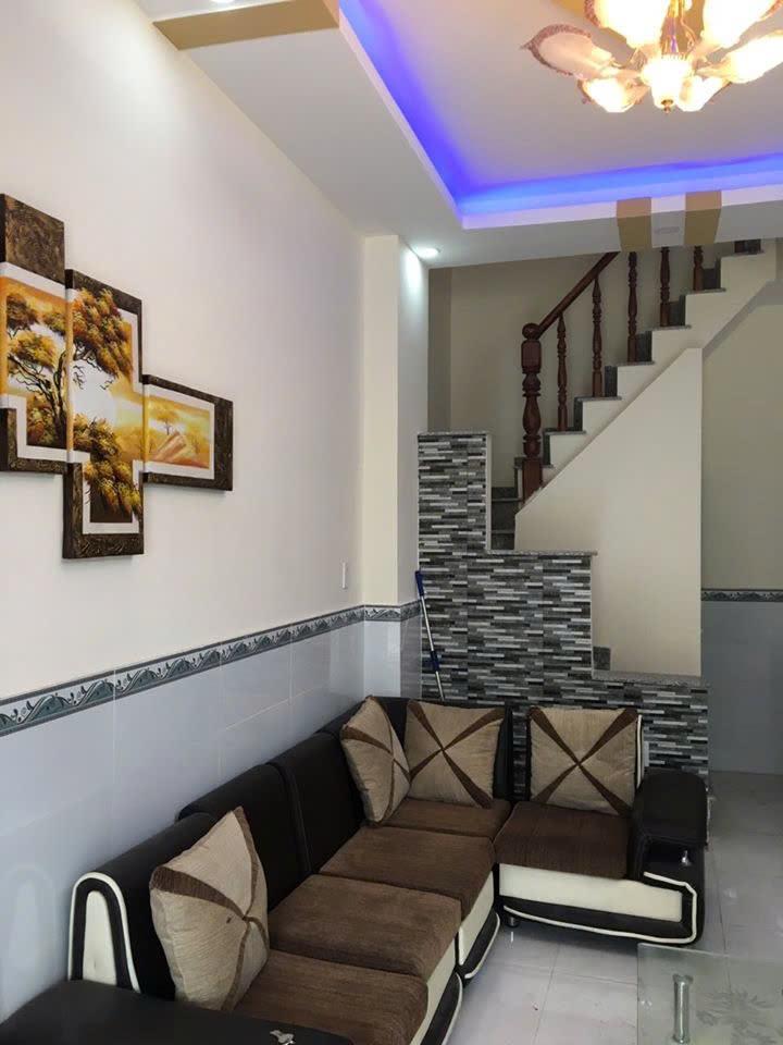 BÁN GẤP NHÀ, HXH,  ĐƯỜNG SỐ 12 BÌNH HƯNG HÒA BÌNH TÂN, 61M2, 2 TẦNG, NHỈNH  5TỶ, SỔ HỒNG RIÊNG. - Ảnh 1