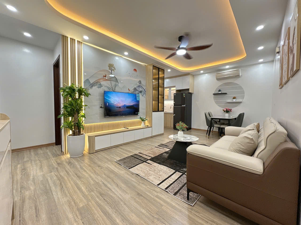 Bán căn hộ chung cư Rice City Linh Đàm 58m2, sổ đỏ, full nội thất mới, 4.2x tỷ - Ảnh chính