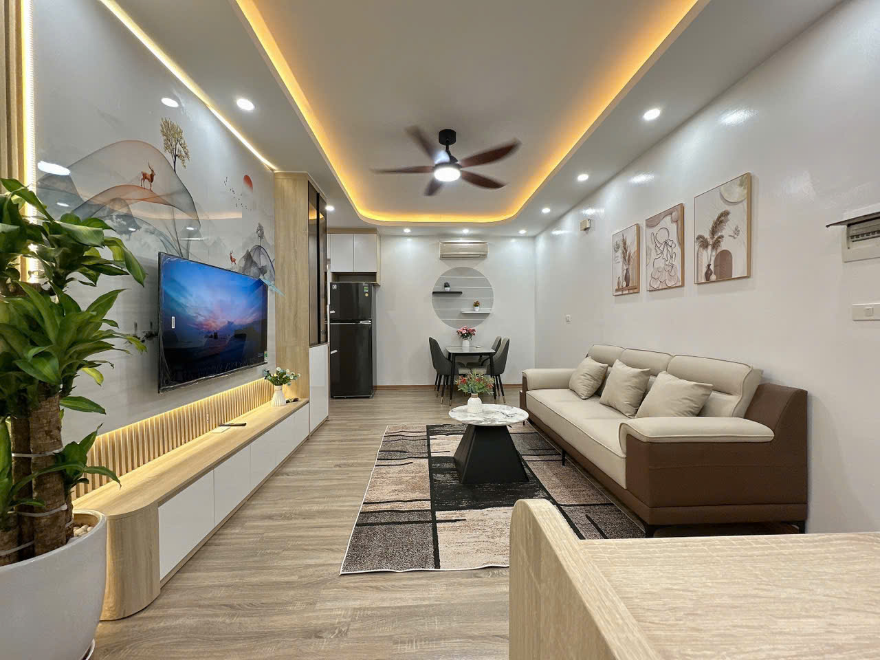 Bán căn hộ chung cư Rice City Linh Đàm 58m2, sổ đỏ, full nội thất mới, 4.2x tỷ - Ảnh 2