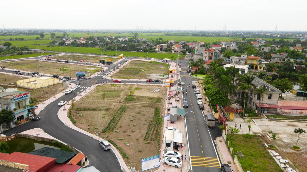 BÁN LÔ ĐẤT GIÁ RẺ NHẤT DÃY LK05 - TRỤC CHÍNH DỰ ÁN KDC QUỲNH MỸ - Ảnh chính
