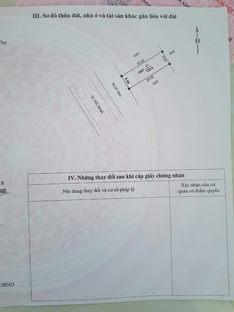 Chính chủ cần bán Nhanh Lô Đất Mặt Đường QL 32C  thu hút tài lộc dành cho anh chị em. Thích hợp cho - Ảnh 2