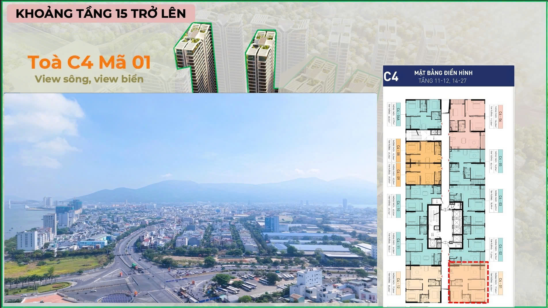 Nhỉnh 3 tỷ có ngay căn hộ cao cấp ngay chân cầu Sông Hàn, TP Đà Nẵng, sở hữu lâu dài - Ảnh 2