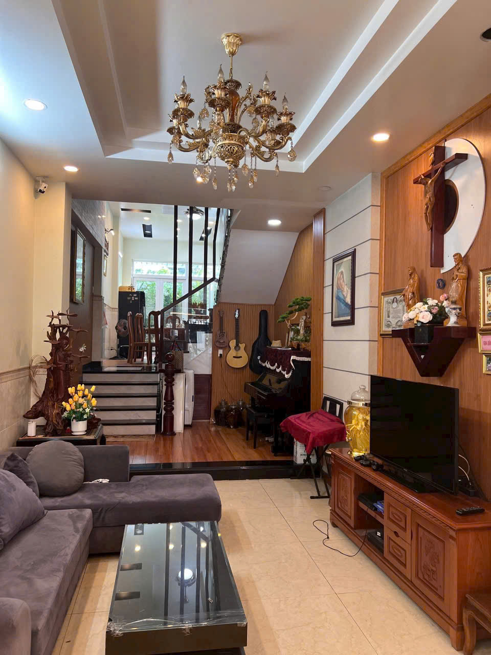 Cho Thuê Nhà 4 tầng – 5PN – Phường Tân Thới Nhất Quận 12 Sát Tân Bình hẻm Xe Hơi 8M - Ảnh 2