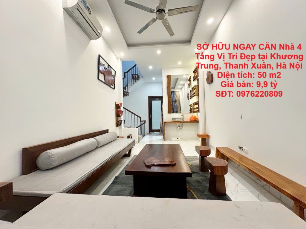 SỞ HỮU NGAY CĂN Nhà 4 Tầng Vị Trí Đẹp tại Khương Trung, Thanh Xuân, Hà Nội - Ảnh chính